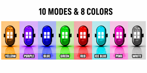 Upgrade to 10 Colors & 8 Modes